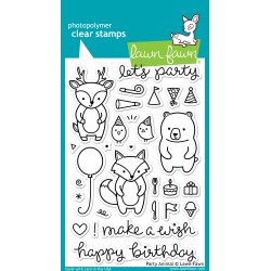 Lawn Fawn PARTY ANIMALS stamp set